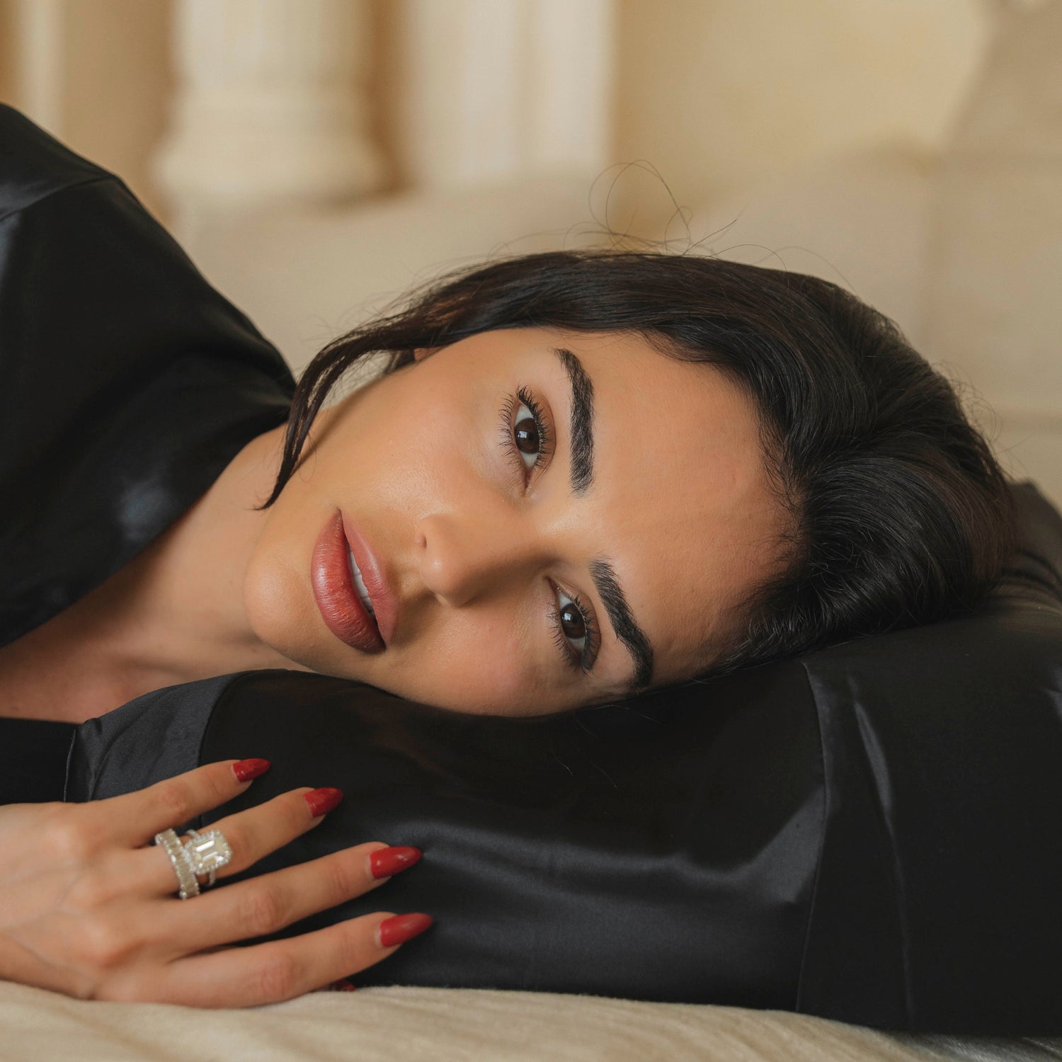 Bella Pillow + Silk Pillowcase