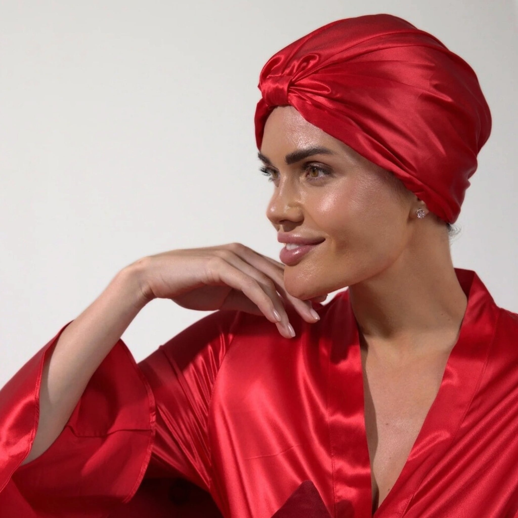 high-quality-luxury-silk-bonnet-red-haircare-Nighty-Night-Beauty